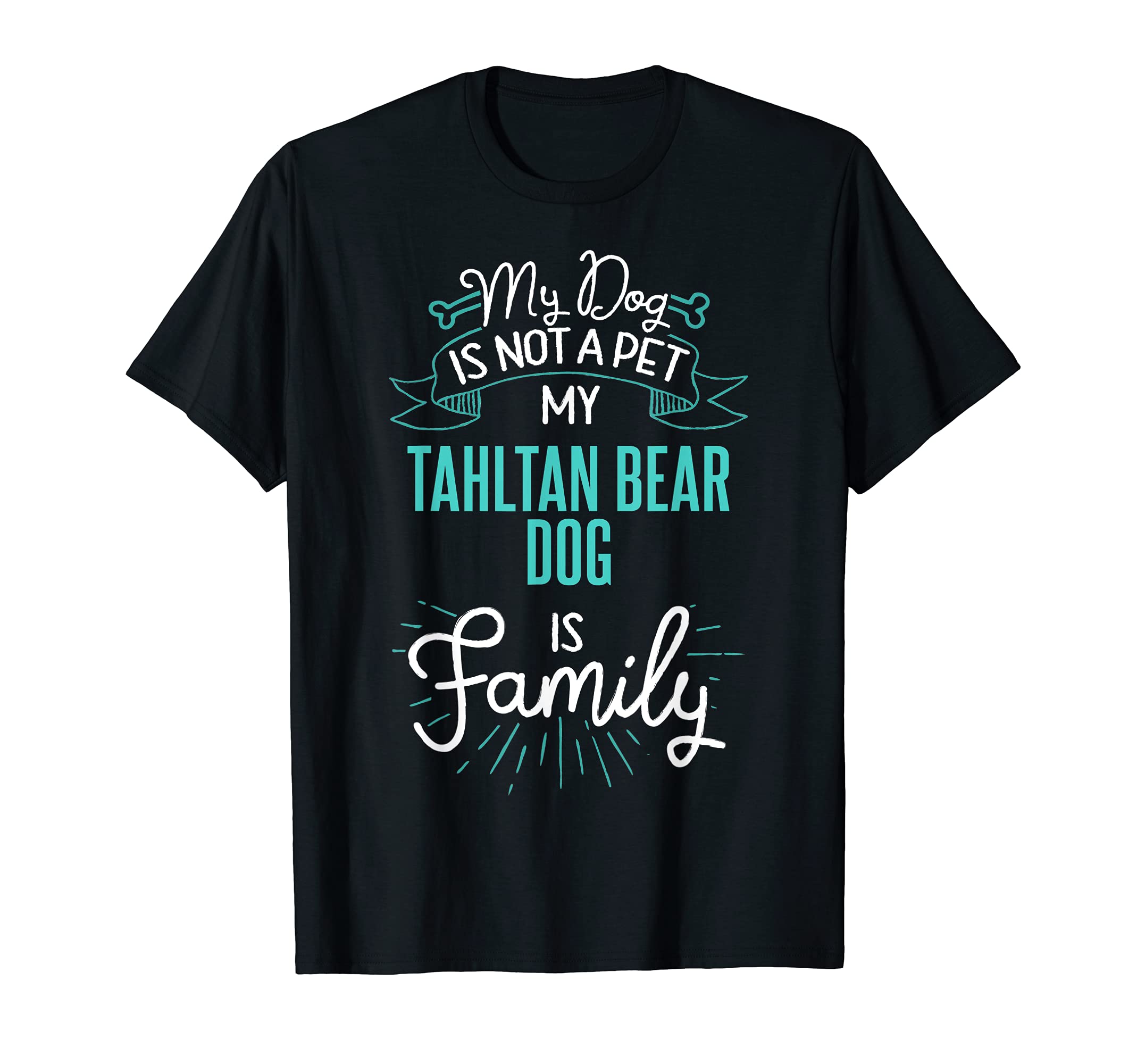 Cute Tahltan Bear Dog Design Family Dog Giftn T-Shirt