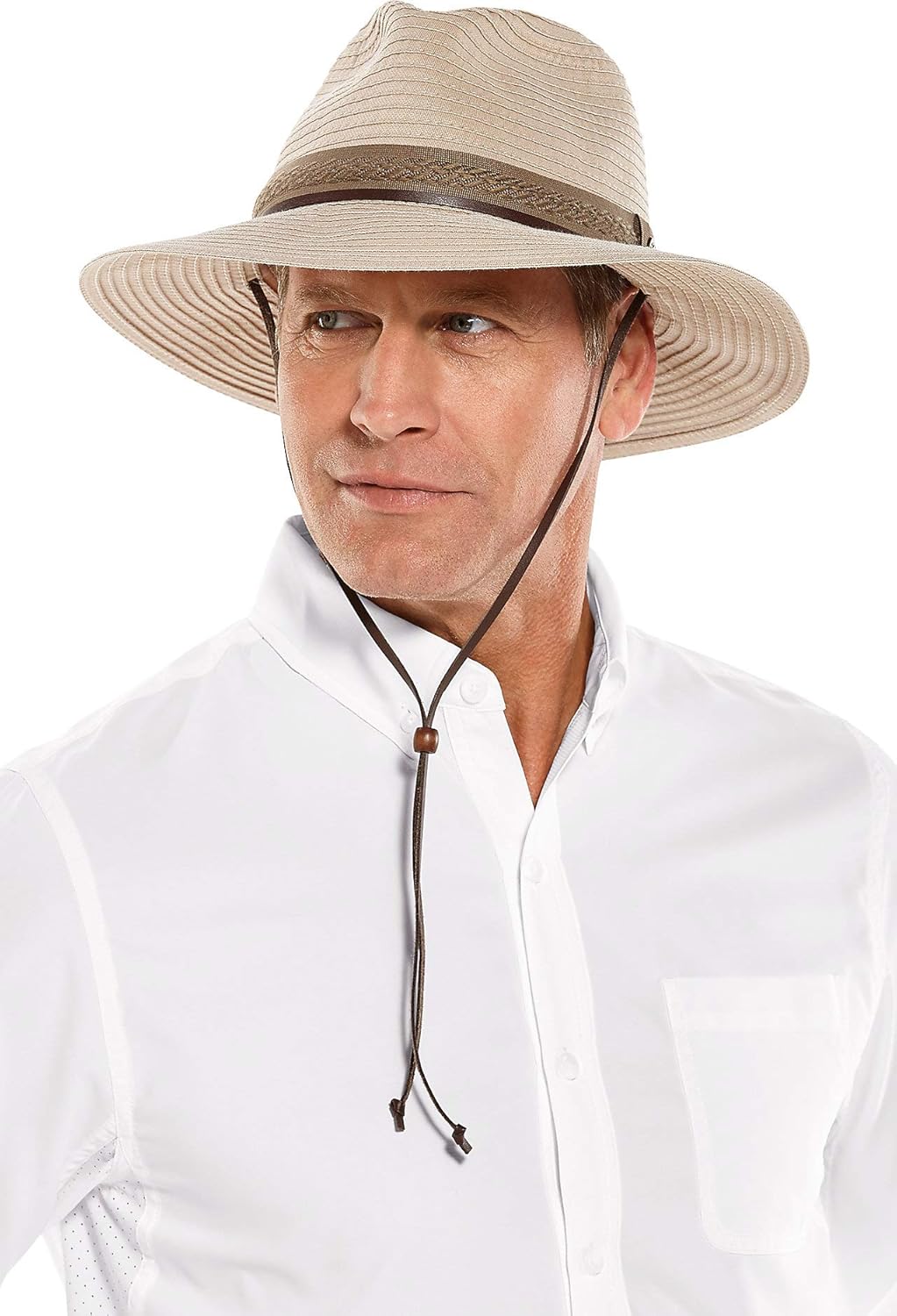 Coolibar UPF 50+ Men's Galileo Packable Travel Hat - Sun Protective at  Men’s Clothing store