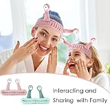 2 Pcs Snail Spa Headbands Cute Elastic Face Wash Shower Sports Beauty view 6