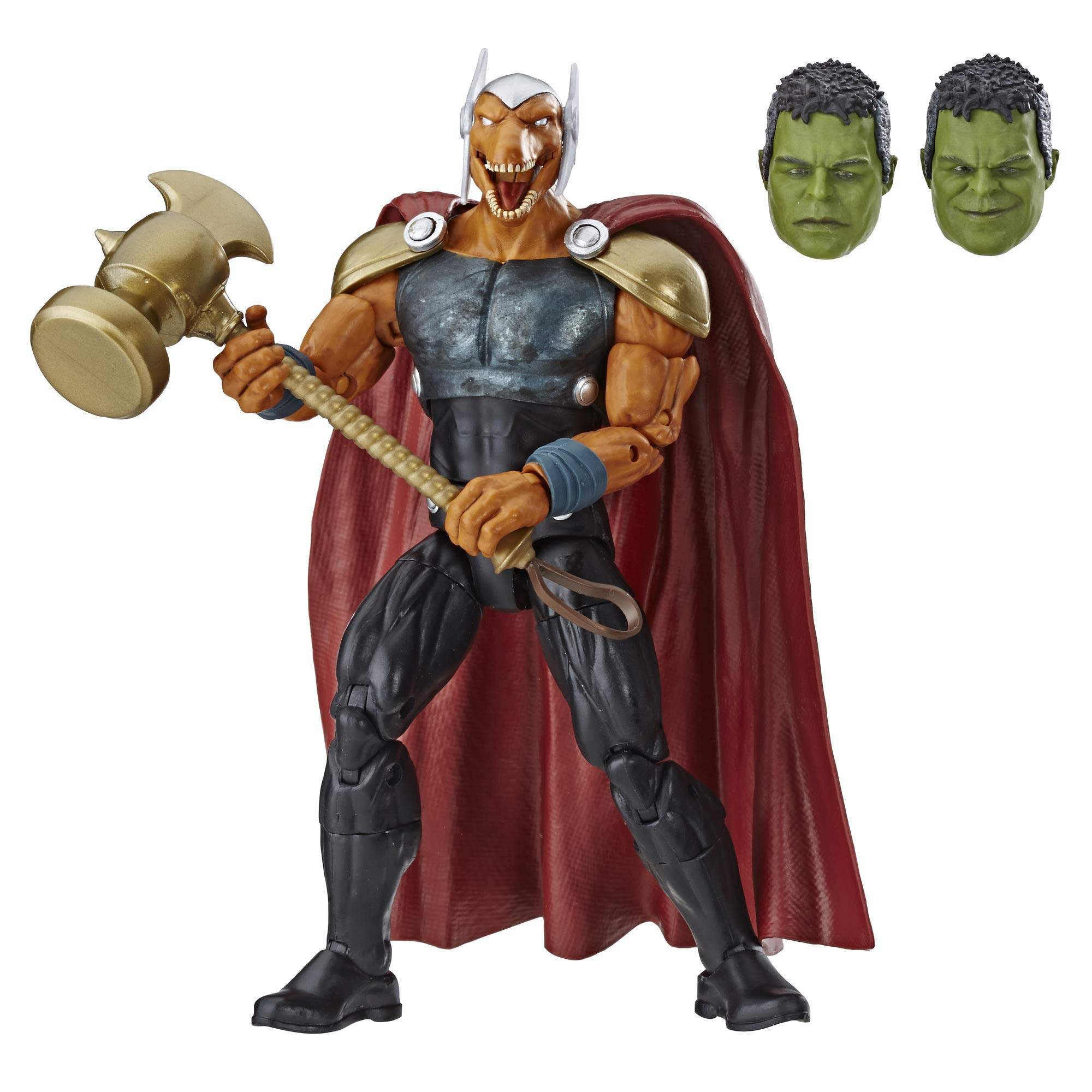 Marvel Legends Series Beta Ray Bill 6-inch Collectible Action Figure Toy for Ages 6 and Up with Accessories and Build-A-Figure Piece