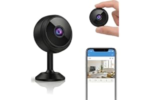 Zigo Magnetic Mini Spy Camera, 1080P FHD WiFi Hidden Security Camera with Night Vision, Motion Detection, Wireless Nanny Cam 