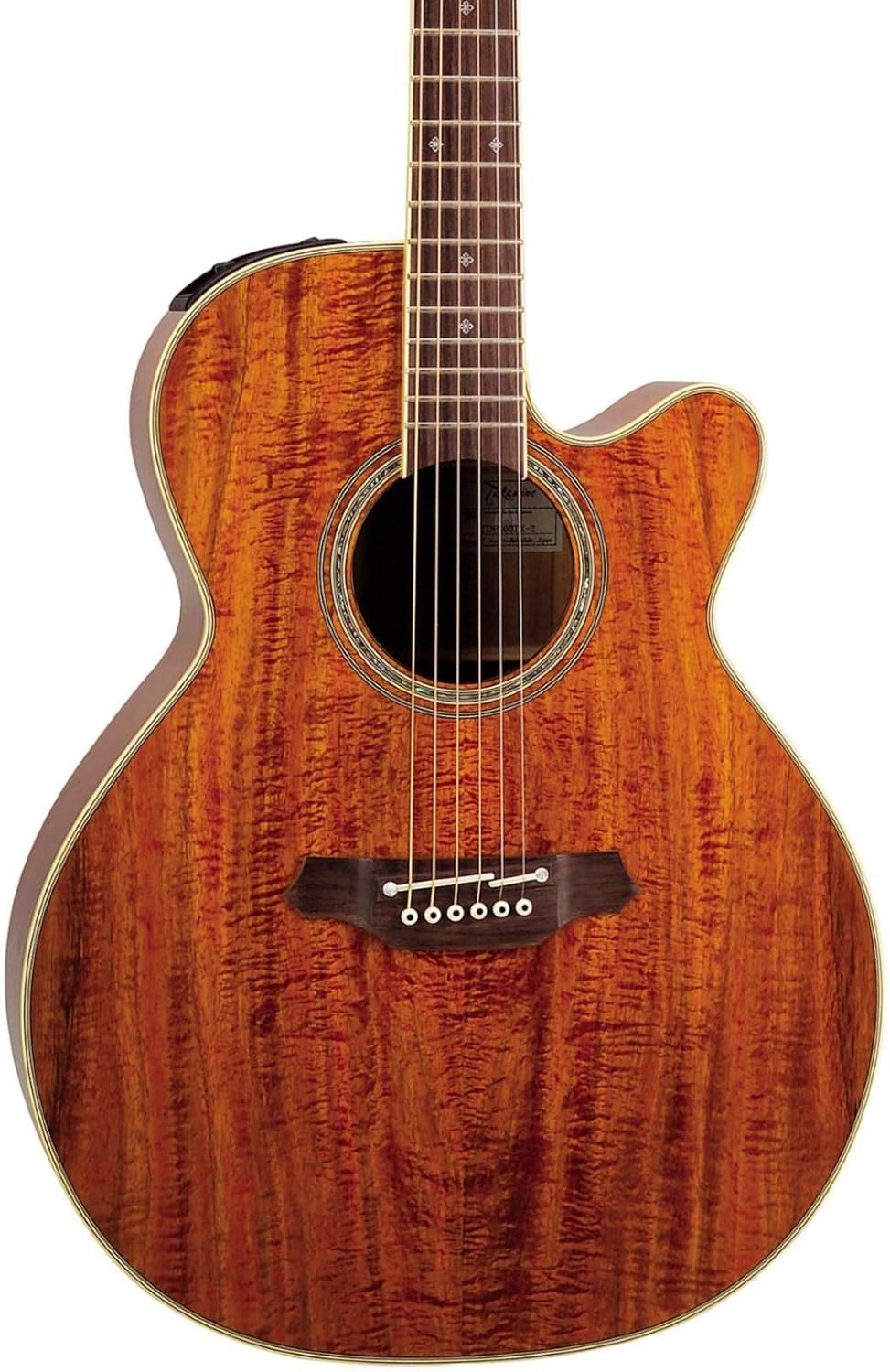 Takamine EF508KC NEX Legacy Series All Koa Acoustic-Electric Guitar