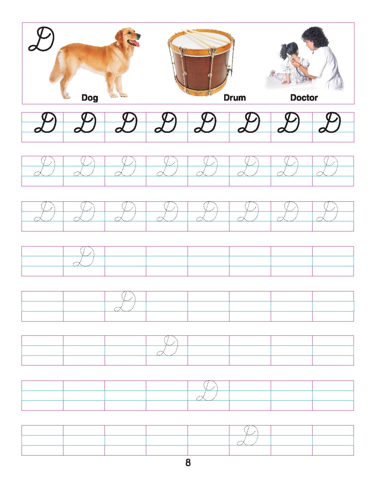 cursive writing book capital letters part a aman 9789350890301 amazon com books