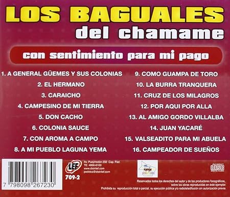 Con Sentimiento Para Mi Pago: Los Baguales Del Chamame ...