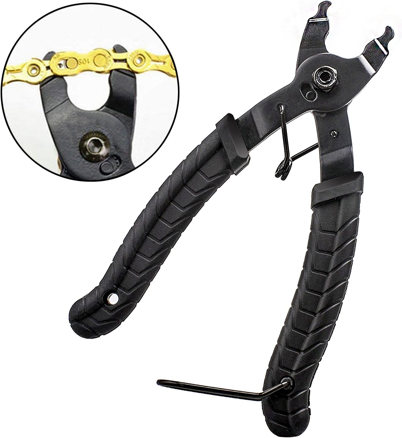 Bike Chain Pliers, Bicycle Chain Plier Missing Link Opener Closer Remover Plier/Bike Chain Tool Compatible with All Speed Chains Repair, Link