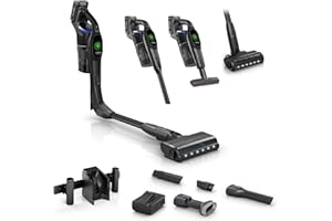 Bosch Unlimited 10 Cordless Stick Vacuum Cleaner - Up to 80 Min Battery, Fast Charger, Pet Hair, Hard Floors and Carpets, HEP