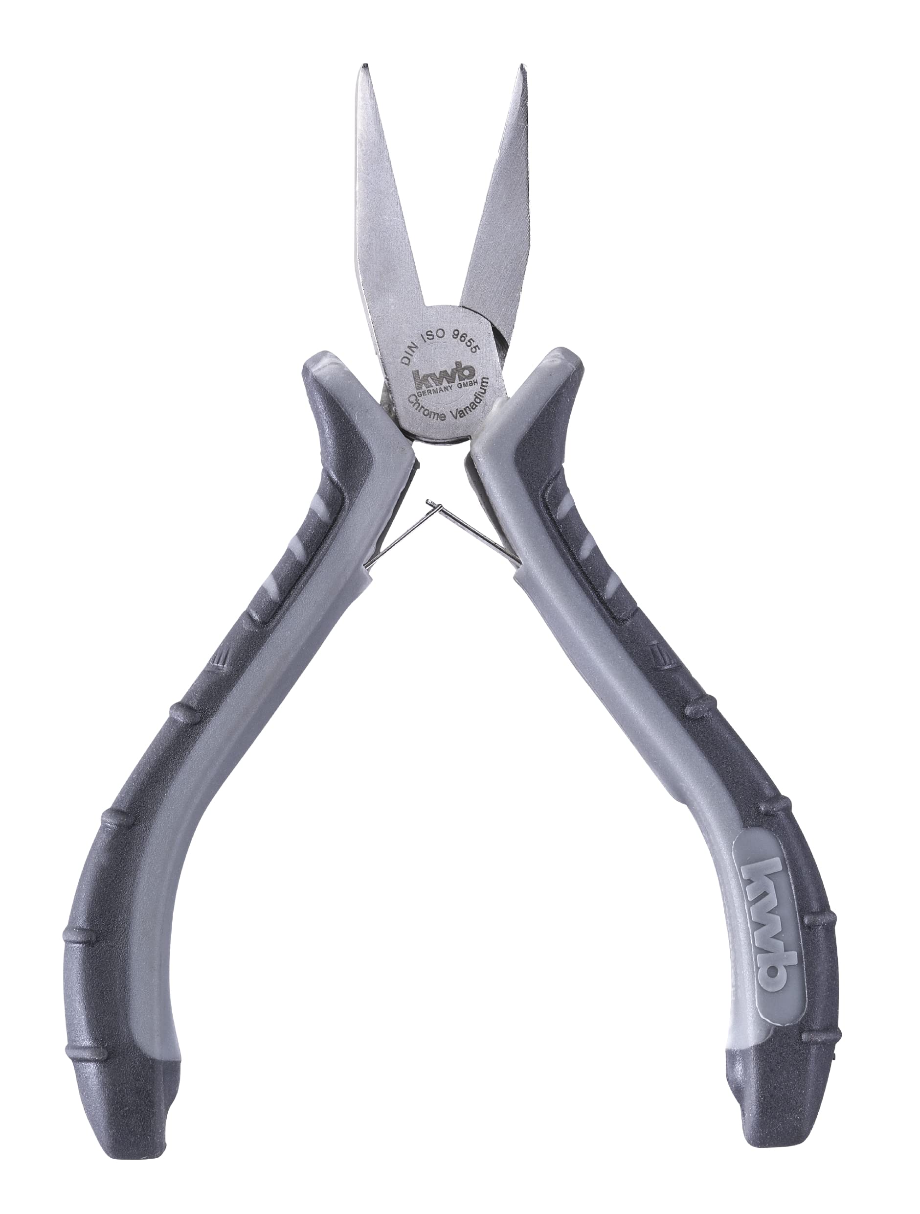 kwb Electronics Flat Tongs 120 mm 389010, According to DIN ISO 9655, self-Opening, Handy
