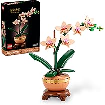 LEGO Botanicals Mini Orquídea 10343 | Amazon.com.br