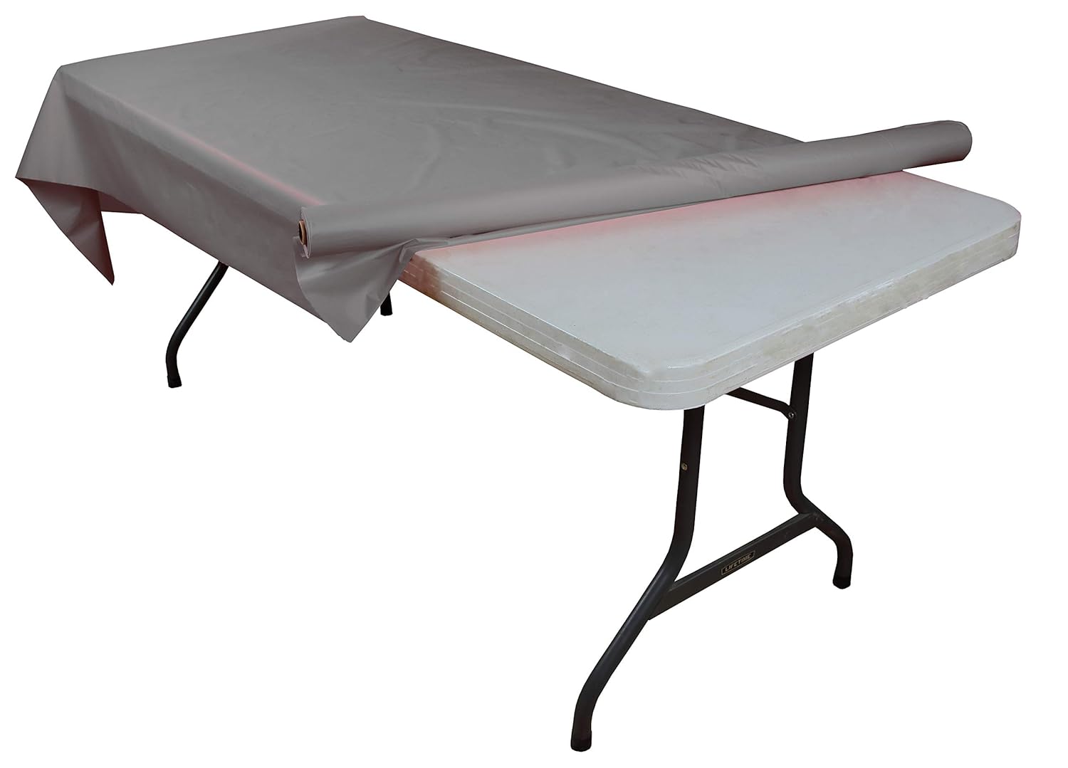 Best plastic table runner roll grey