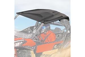 KEMIMOTO Upgrade Hard Roof Compatible with Can Am Maverick Commander 2021-2025, Sport Trail 1000r DPS XT 2018-2025 2 Pieces Combination Roof Top Replace #715006218