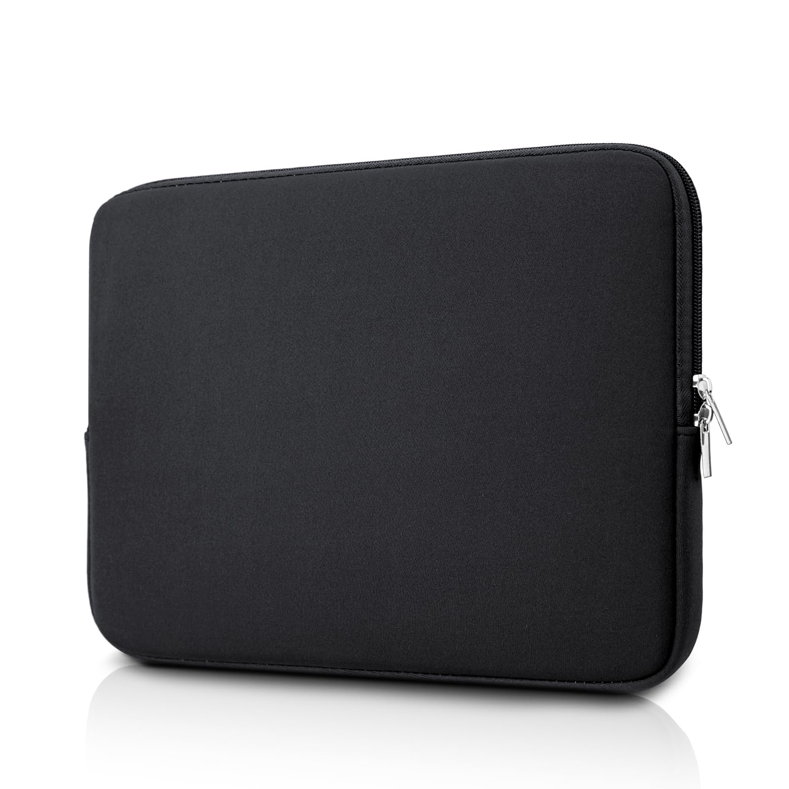 jooeer 11 Inch Laptop Sleeve Case for 11.6" Chromebook Tablet, Soft Padded Computer Cover Protective Slim Bag for Women Men, Black