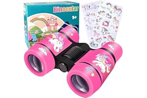 Binoculars for Kids Toys Gifts for Age 3, 4, 5, 6, 7, 8, 9, 10+ Years Old Boys Girls Kids Telescope Outdoor Toys for Sports a