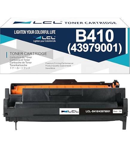 Amazon.com: Oki B411D/B411DN Toner Cartridge manufactured by
