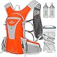 IX INOXTO Hydration Pack Backpack, Lightweight Water Backpack with 2L Leakproof Hydration Bladder Daypack for Men Women,Running Hydration Vest for Outdoor Trail