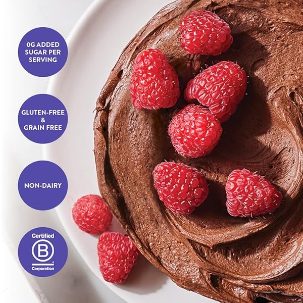 KING ARTHUR BAKING KETO CAKE MIX, CHOCOLATE, 2G NET CARBS 0G ADDED SUGAR PER SERVING, LOW CARB & KETO FRIENDLY, 9.25OZ, WHITE