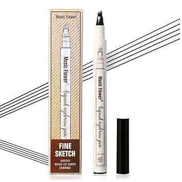 Vtrem Microblade Eyebrow Pen Waterproof Fork Tip Eyebrow Tattoo