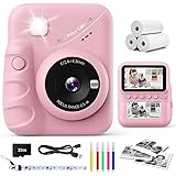 Kids Camera Instant Print, 3.0'' Screen 48MP Photo
