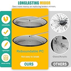 Angooni Unbreakable Convex Mirror 18 inch Safety