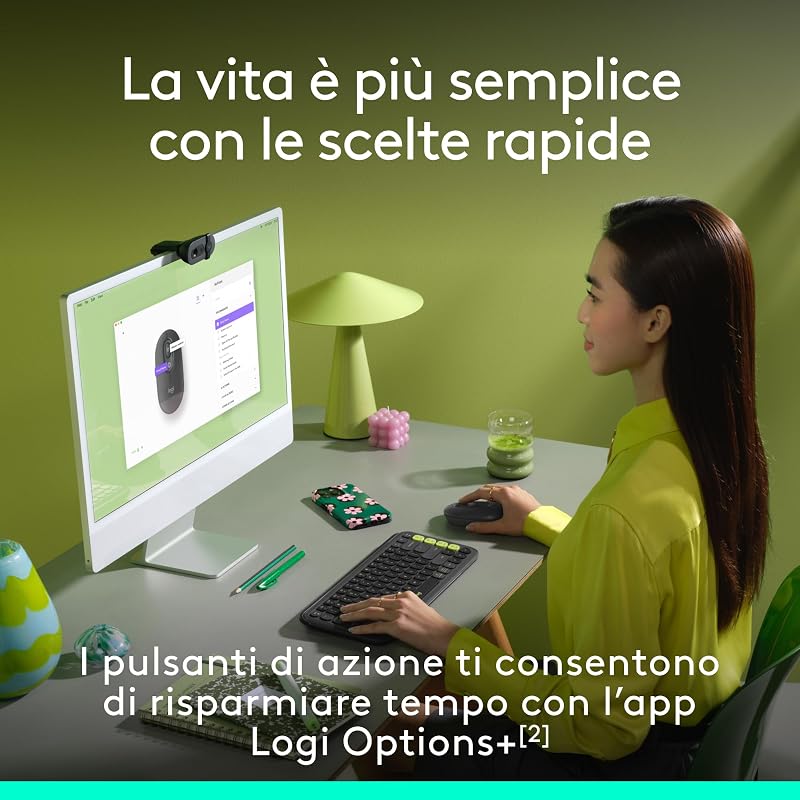 POP Mouse, mouse wireless Bluetooth compatto e portatile
