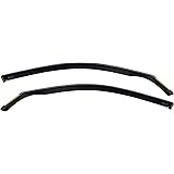 HEKO-10207 Wind Deflectors Fits Audi A4 2002 - 2009 4-Door 5-Door Estate (2 Pieces)