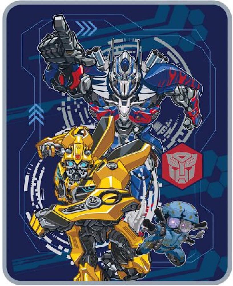 Transformers 5 Movie Silky Soft Throw Blanket