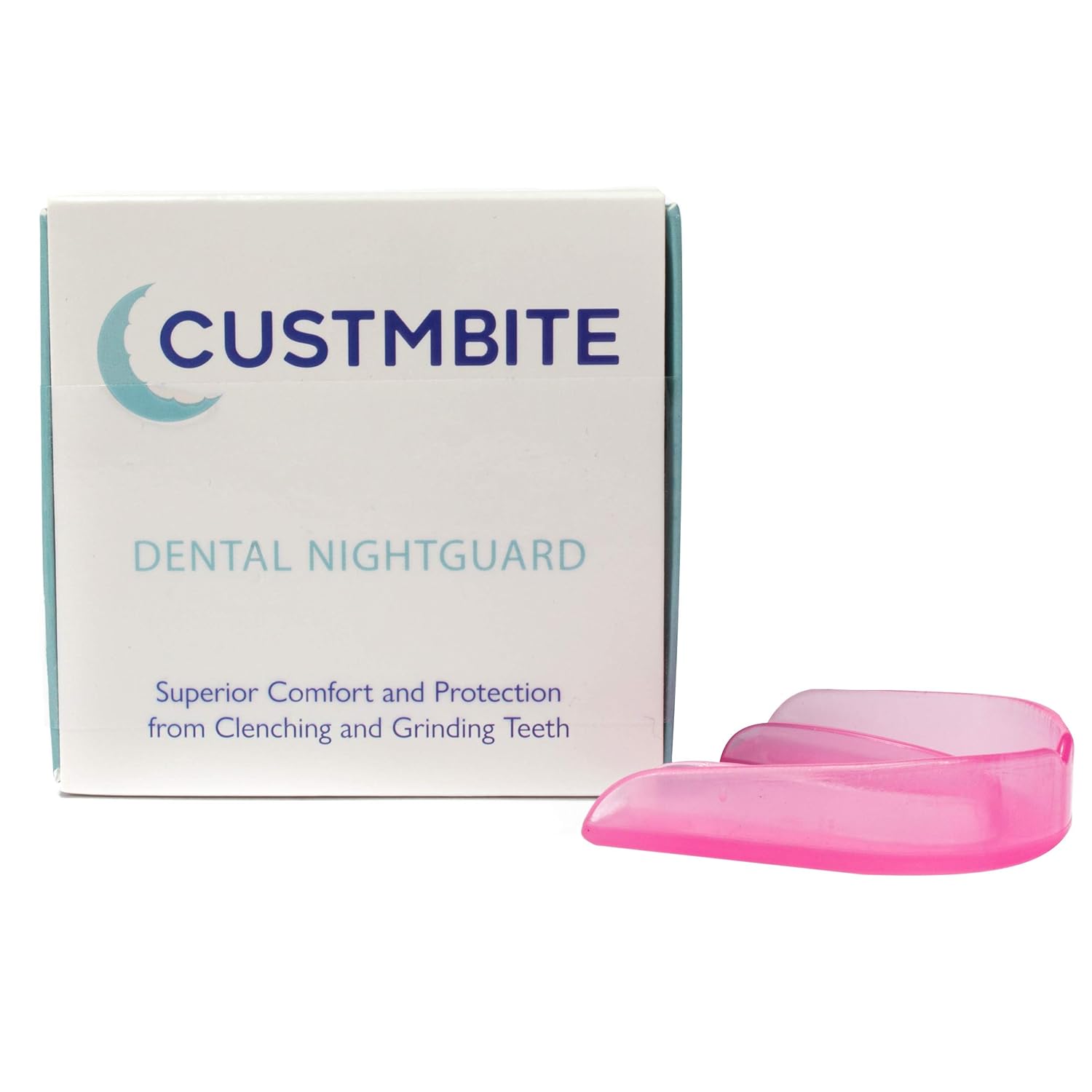 CustMbite Nightguard - Pink Color - Professional Dental Guard, Custom Fit Night Guard for Teeth Grinding, TMJ Relief & Bruxing : Beauty