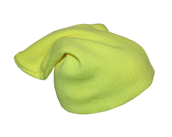 yellow beanie hat uk