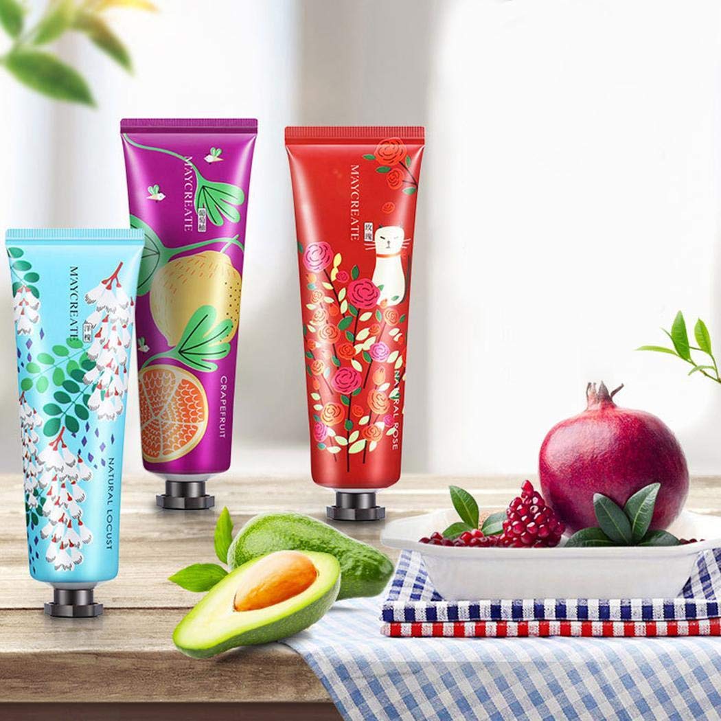Biuday 30g Hand Cream, Suavizar Hidratación Hidratante Herbal Essence Hand Cream Manos y pies