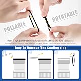 GLARKS 834Pcs O-Ring Assortment Kit Metric SAE Rubber Seals Gaskets Picks Hooks view 6
