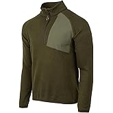 Beretta Men's Abisko Half Zip Thermal Fleece - Warm Lightweight Breathable Casual Outdoor Knitted Jacket for Hunting & Hiking