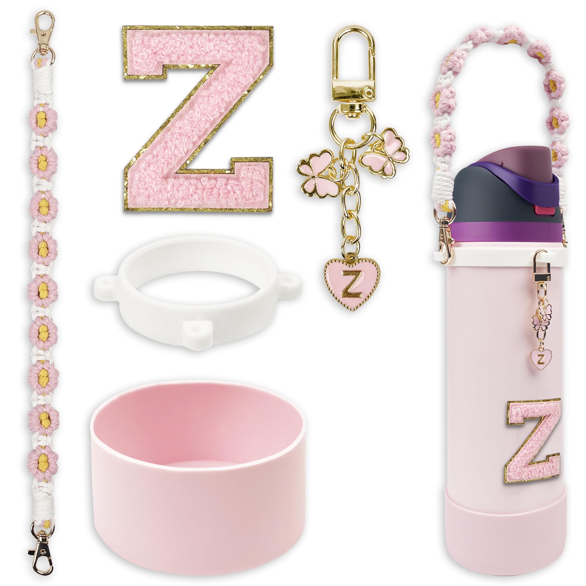 Silicone Boot Cute Monogram Set Compatible with