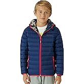 Eddie Bauer Kids' Reversible Jacket - Weather Resistant Quilted Down Coat for Boys and Girls (3-20)