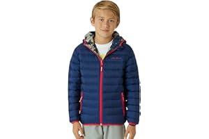Eddie Bauer Kids' Reversible Jacket - Weather Resistant Quilted Down Coat for Boys and Girls (3-20)