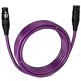 LyxPro 15 Feet XLR Microphone Cable Balanced Male