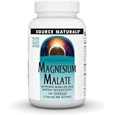 Source Naturals Magnesium Malate, 3750 mg per Serving - 100 Capsules | Support Muscles and Energy Production