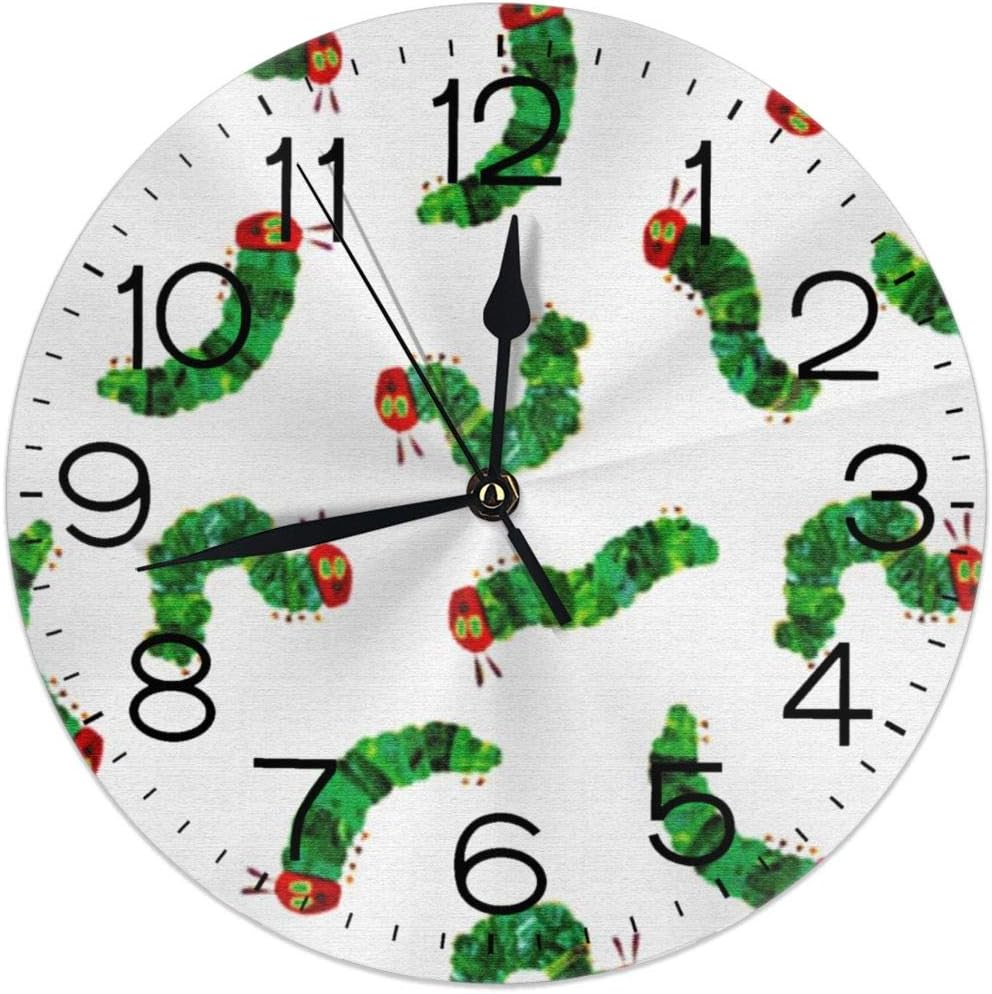 SKYY JOZE Very Hungry Caterpillar Wall Clock Silent Non