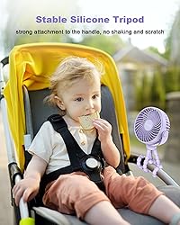 Coohea Stroller Fan Clip on for Baby, 4000mAh