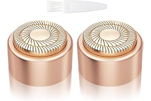 DEALSWIN Replacement Heads for New Flawless Finishing Touch Generation 3 Facial Hair Remover, Upgraded Gen 3 Replacement Blades for Flawless Razor, 2 Pack (2)