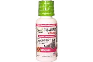 Liquid-Vet by COOL PET Holistics Feline Itch & Allergy Advanced Formula, Plain, 8 oz