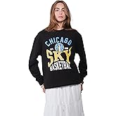 Ultra Game Unisex WNBA Official Supremely Soft Oversized Crewneck Sweatshirt