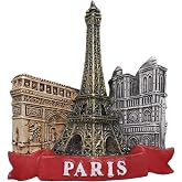 Paris France 3D Tower Refrigerator Magnet Tourist Souvenirs, Resin Magnetic Stickers Fridge Magnet Home and Kitchen Decoration Kitchen Accessories