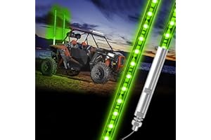 BESTZHEYU 0.9M LED Whip Light for Truck 3FT LED Whip Light Antenna for ATV UTV RZR Polaris Off-Road Sand Dune Buggy 4x4,1pc