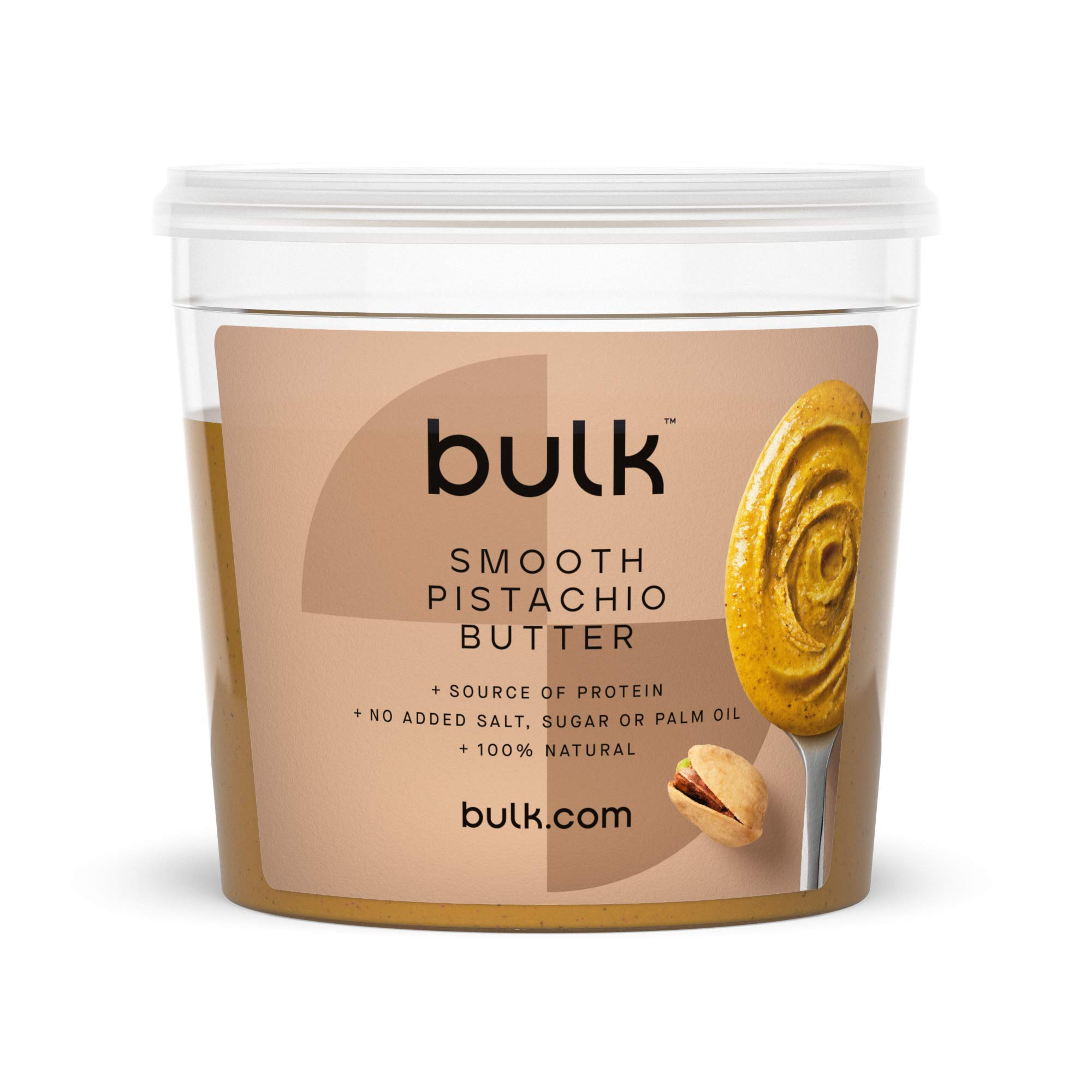 Bulk Natural Pistachio Butter Tub, Smooth, 1 kg, Packaging May Vary