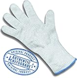 ChefsGrade Cut Resistant Safety Glove - Protection From Knives, Mandoline and Graters - Soft Flexible with Stainless Steel Wire - One Glove