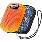Aecooly 20000mAh Hand Warmers Rechargeable 2 Pack | ±0.5°F Precision | 72-Level Smart Heating | 13.5in Full-Surface Heater | Magnetic Electric Handwarmers, Gifts for Christmas, Camping, Hunting, Golf