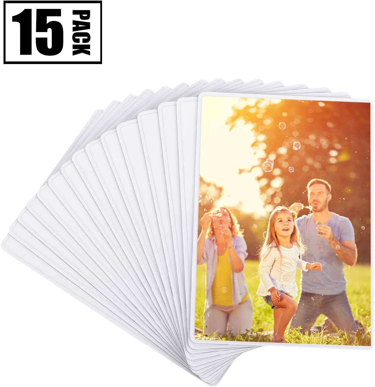 Fotoalbum-Seiten Mit 4 Taschen (3,5" X 5,25") - 60 Stück, Für Postkarten & Kleine Fotos