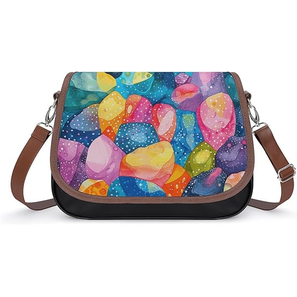 assorted brands leather shoulder bag tan tie dye bags