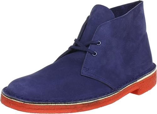 clarks desert boots mens orange