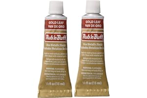 F|S FRAMER SUPPLY Rub 'n Buff The Original Wax Metallic Finish (Gold Leaf) 2 pcs sku# 1835744MA