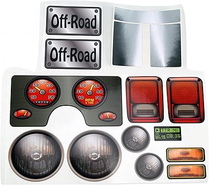 fisher price power wheels replacement stickers